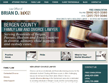 Tablet Screenshot of itonlaw.com